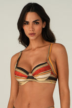 Load image into Gallery viewer, Gallery: Lua Morena Top Top Tramas-Do-Cerrado Meia-Taca-Sustencao