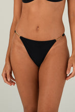 Charger l'image dans la galerie, Gallery: Lua Morena Bottom Bottom Preto Fio-Dobrado-Corrente