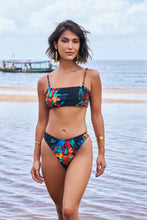 Charger l'image dans la galerie, Model Front: Lua Morena Set Bandeau Brinco Preto