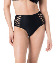 Charger l'image dans la galerie, Gallery: Lua Morena Bottom Bottom Pants Macrame Liso Preto