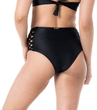 Charger l'image dans la galerie, Image 04: Lua Morena Bottom Bottom Pants Macrame Liso Preto