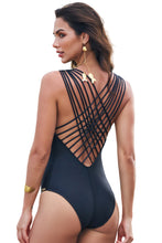 Load image into Gallery viewer, Image 04: Lua Morena One-Piece Eclair Liso Preto