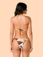 Load image into Gallery viewer, Model Back: Lua Morena Top Top Brisa-Tropical Cortininha