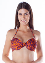 Carregar imagem no visualizador da galeria, Model Front: Lua Morena Top Top Drape No Jaguar