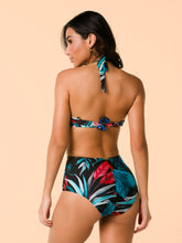Load image into Gallery viewer, Model Back: Lua Morena Top Top Luau Meia-Taca-Sustencao