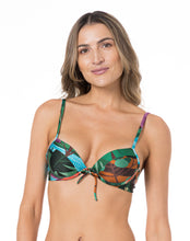 Load image into Gallery viewer, Gallery: Lua Morena Top Top Bolha Fio Terra Vermelha
