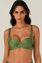 Load image into Gallery viewer, Gallery: Lua Morena Top Top Aroeira Meia-Taca-Sustencao
