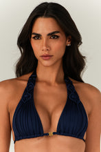 Load image into Gallery viewer, Gallery: Lua Morena Top Top Rio-Preto Triangulo-Alongado-Macrame
