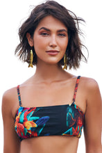 Carregar imagem no visualizador da galeria, Gallery: Lua Morena Top Top Bandeau Brinco Preto
