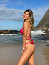 Load image into Gallery viewer, Image 06: Lua Morena Top Top Biquini Strappy Gerbera
