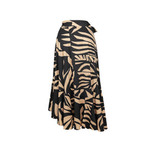 Carregar imagem no visualizador da galeria, Product Back: Lua Morena Beach Skirt Brisa-Da-Noite Pareo Babado

