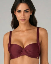 Load image into Gallery viewer, Gallery: Lua Morena Top Top Acai Meia-Taca-Sustencao
