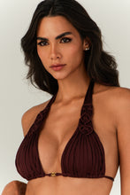 Charger l'image dans la galerie, Gallery: Lua Morena Top Top Acai Triangulo-Alongado-Macrame

