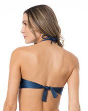Load image into Gallery viewer, Image 04: Lua Morena Top Top Hot Macrame Blue Moon
