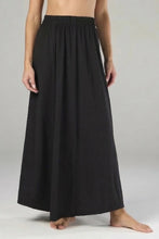 Carregar imagem no visualizador da galeria, Gallery: Lua Morena Beach Skirt Preto Pareo Skirt Babado
