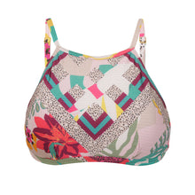 Load image into Gallery viewer, Product Front: Lua Morena Top Top Cropped Ripple Pitaia Do Cerrado
