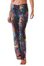 Load image into Gallery viewer, Gallery: Lua Morena Beach Trousers Calca Tule Brinco Preto
