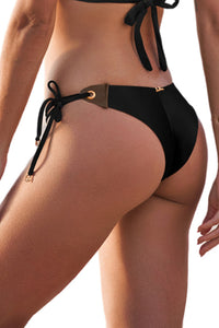 Bottom Passante Liso Preto