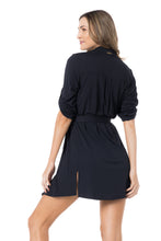 Carregar imagem no visualizador da galeria, Camisa UV Liso Preto
