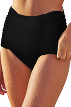 Load image into Gallery viewer, Gallery: Lua Morena Bottom Bottom Encauchado Liso Preto
