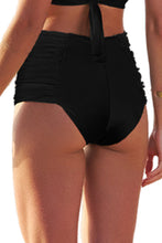 Load image into Gallery viewer, Image 04: Lua Morena Bottom Bottom Encauchado Liso Preto
