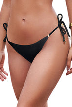 Load image into Gallery viewer, Gallery: Lua Morena Bottom Bottom Iguais Liso Preto
