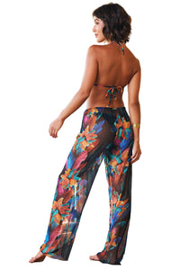 Image 04: Lua Morena Maxi Dresses Calca Tule Brinco Preto