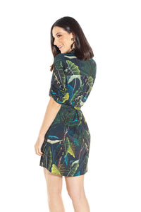 Model Back: Lua Morena Maxi Dresses Chemise Uv Crisalida