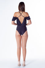 Load image into Gallery viewer, Model Back: Lua Morena One-Piece Cigana Preto
