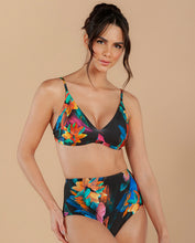 Load image into Gallery viewer, Gallery: Lua Morena Set Cinta Brinco Preto
