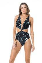 Load image into Gallery viewer, Model Front: Lua Morena One-Piece Maio Sicilia Tempestade
