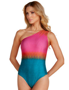 Gallery: Lua Morena One-Piece One Shoulder Saire