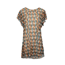 Load image into Gallery viewer, Product Front: Lua Morena Mini Dress Saida Mini Aurum
