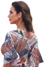 Load image into Gallery viewer, Image 04: Lua Morena Top Top Argola Arapiuns
