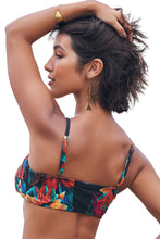 Load image into Gallery viewer, Image 05: Lua Morena Top Top Bandeau Brinco Preto
