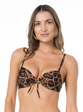 Load image into Gallery viewer, Gallery: Lua Morena Top Top Bolha Fio Onca
