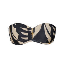 Load image into Gallery viewer, Product Front: Lua Morena Top Top Brisa-Da-Noite Bandeau-Ziper
