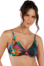 Load image into Gallery viewer, Gallery: Lua Morena Top Top Cinta Brinco Preto

