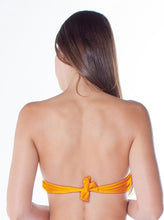 Carregar imagem no visualizador da galeria, Model Back: Lua Morena Top Top Franzido Metal Solar
