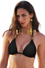 Load image into Gallery viewer, Gallery: Lua Morena Top Top Passante Liso Preto
