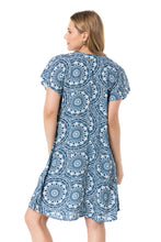 Load image into Gallery viewer, Model Back: Lua Morena Mini Dress Tunica Ilhos Renda
