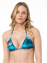 Load image into Gallery viewer, Top Bandeau Drapeada Media Calmaria
