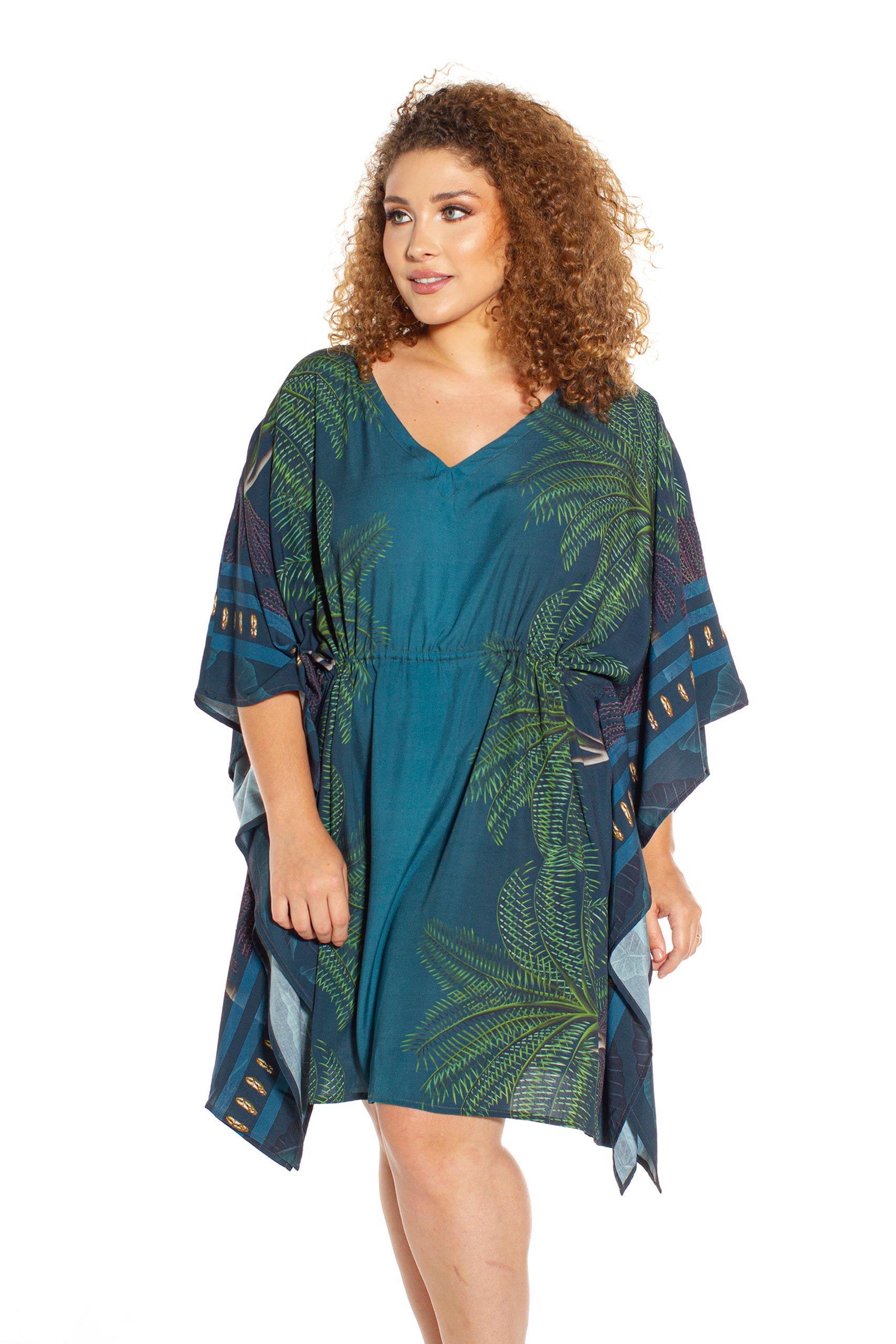 Kaftan Curto Barrado Crisalida